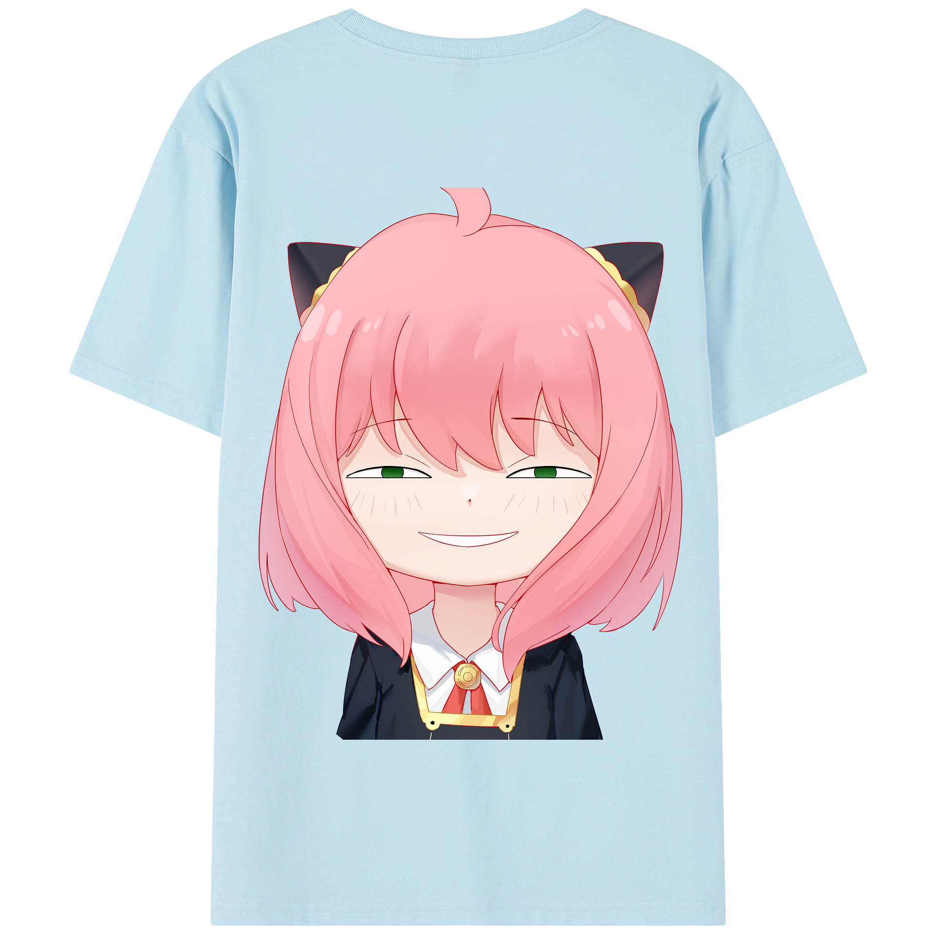 （画像用） SPY×FAMILY间谍家家酒 綿100％半袖Tシャツ（背面プリント）